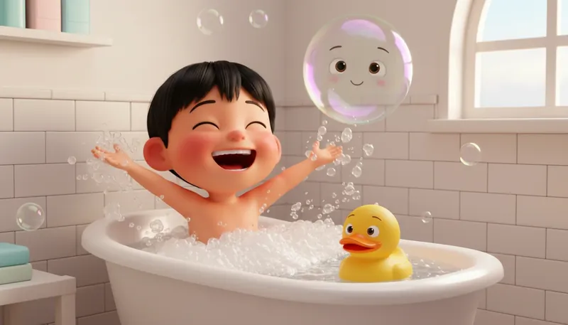 Taking A Bath
